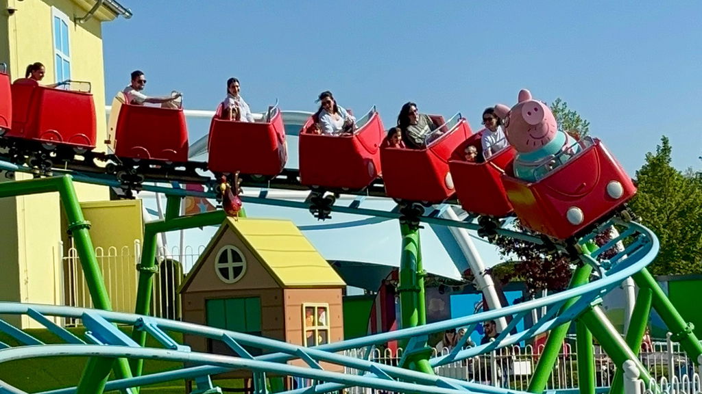 Peppa Wutz Achterbahn