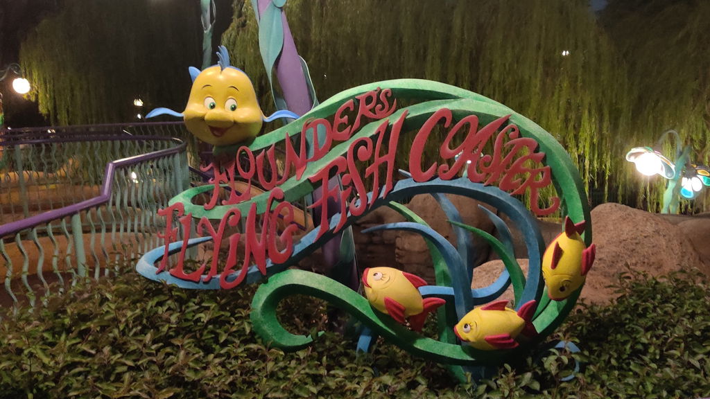 Flounder's Flying Fish Coaster