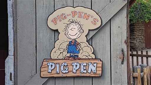Meet Pigpen at Pigpen's Pigpen