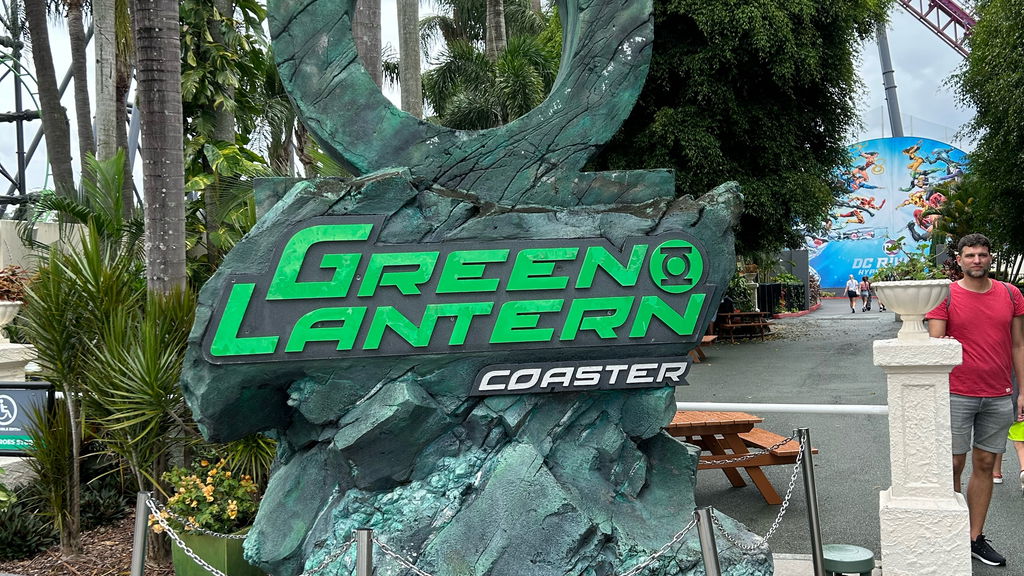 Green Lantern Coaster