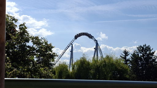 blue fire Megacoaster