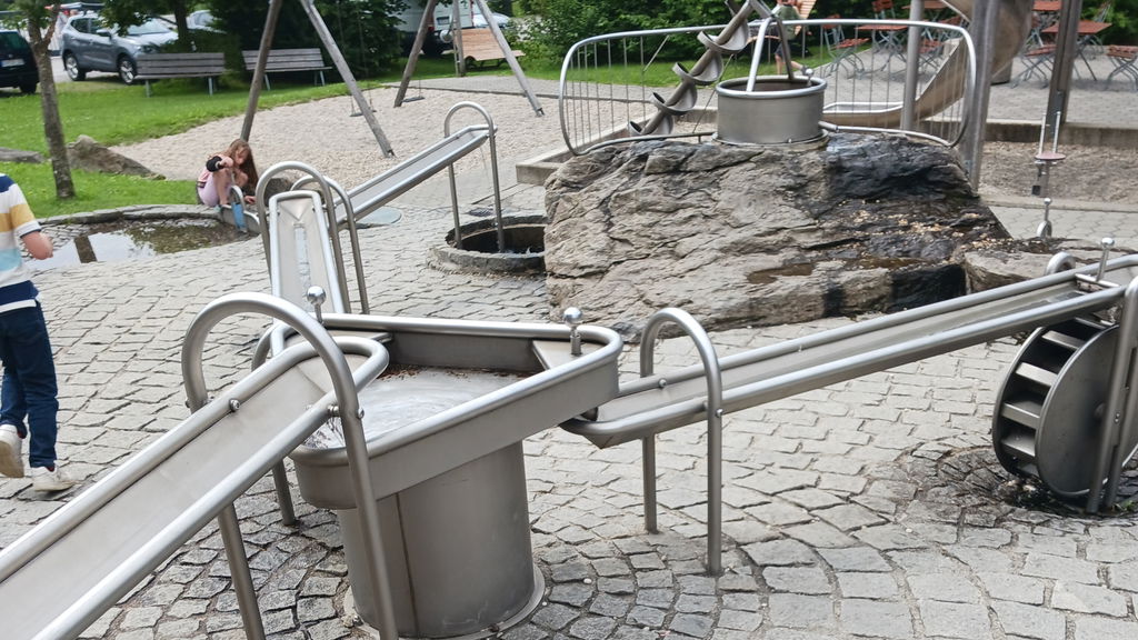 Wasserspielplatz