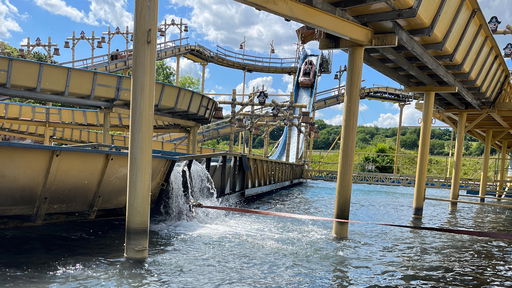 Wildwasserbahn Pirateninsel