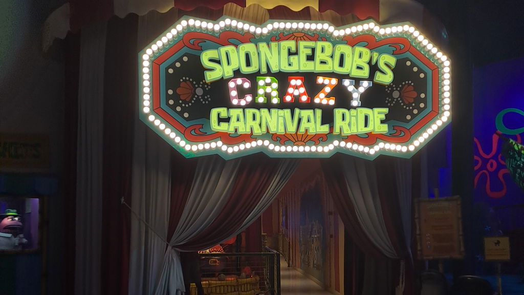 Spongebob's crazy carnival ride