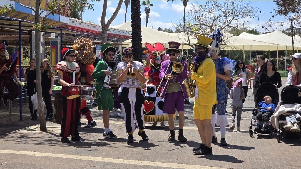 The happy parade