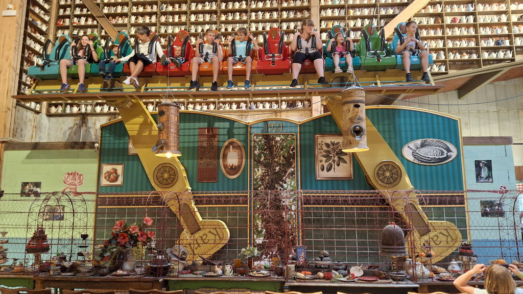 Fliegende Schokoladentafel