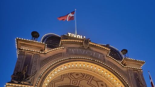 Tivoli Gardens Kopenhagen