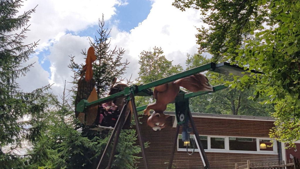 Eichhörnchenschaukel